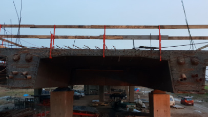 Zdjęcie 1 z budowy obwodnicy Szczecinka w ciągu drogi expresowej S11 - Xbeton Polska - Wytwórnia betonu