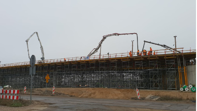 Zdjęcie 38 z budowy obwodnicy Szczecinka w ciągu drogi expresowej S11 - Xbeton Polska - Wytwórnia betonu